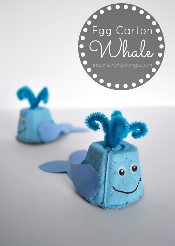 Egg-Carton-Whale-Kids-Craft