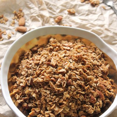 Cinnamon Blueberry Almond Granola Cereal - TGIF - This Grandma is Fun