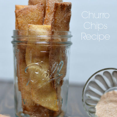 These churro chips are light and crispy cinnamon sugar covered tortillas that are great for a family day at home. They are also sure to be a hit at any party. Plus they are easy to make.