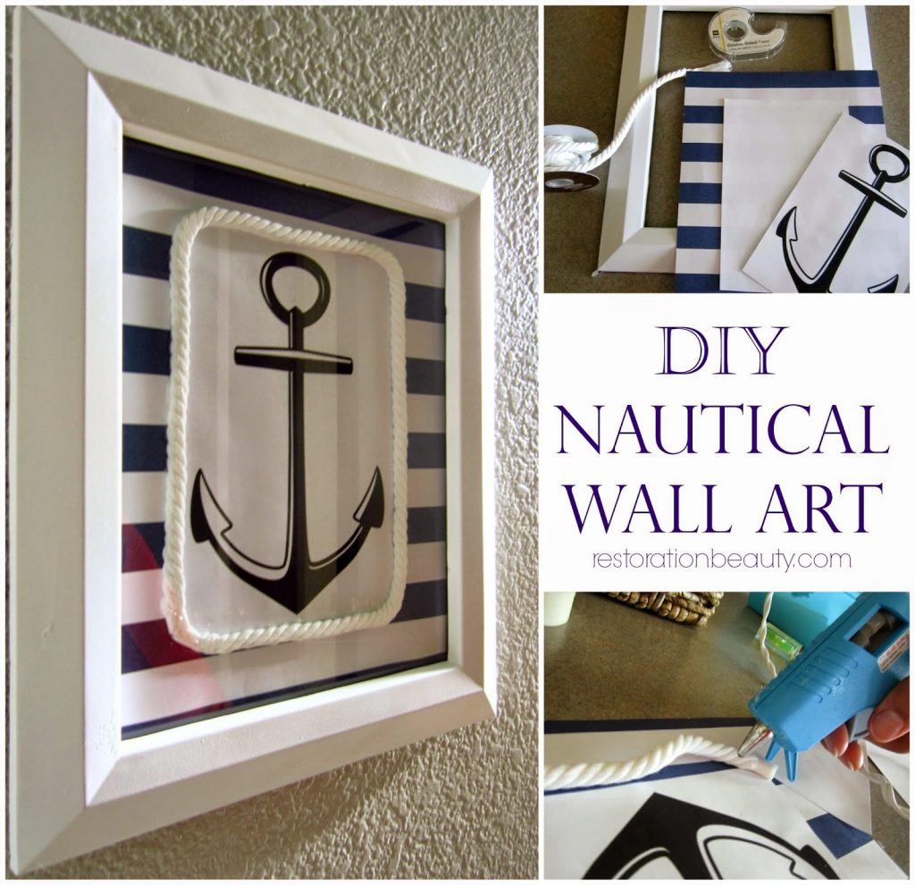 16 Nautical DIY Projects TGIF This Grandma is Fun 16 Nautical DIY Projects TGIF This Grandma is Fun