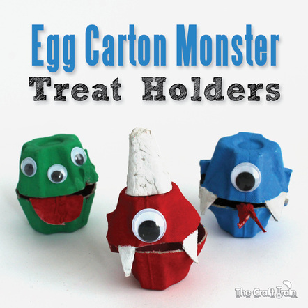 egg carton monster