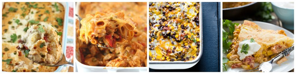 Nacho - Enchilada Pasta - Tortilla - Cornbread