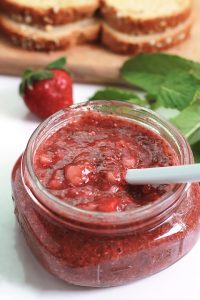 No-Cook-Strawberry-Mint-JamTop