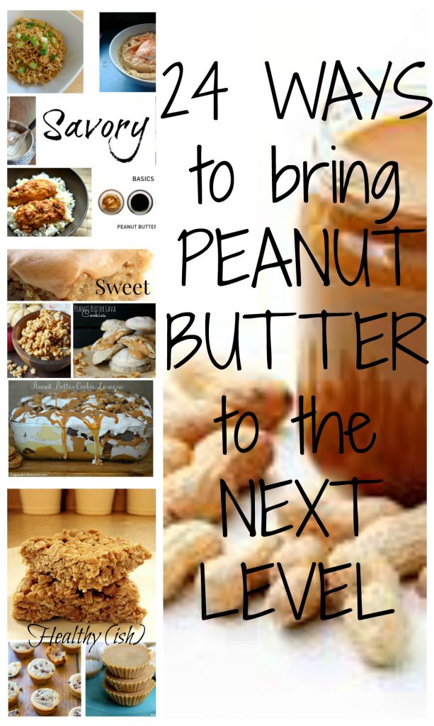 24 fun ways to use peanut butter that you've probably never thought of!