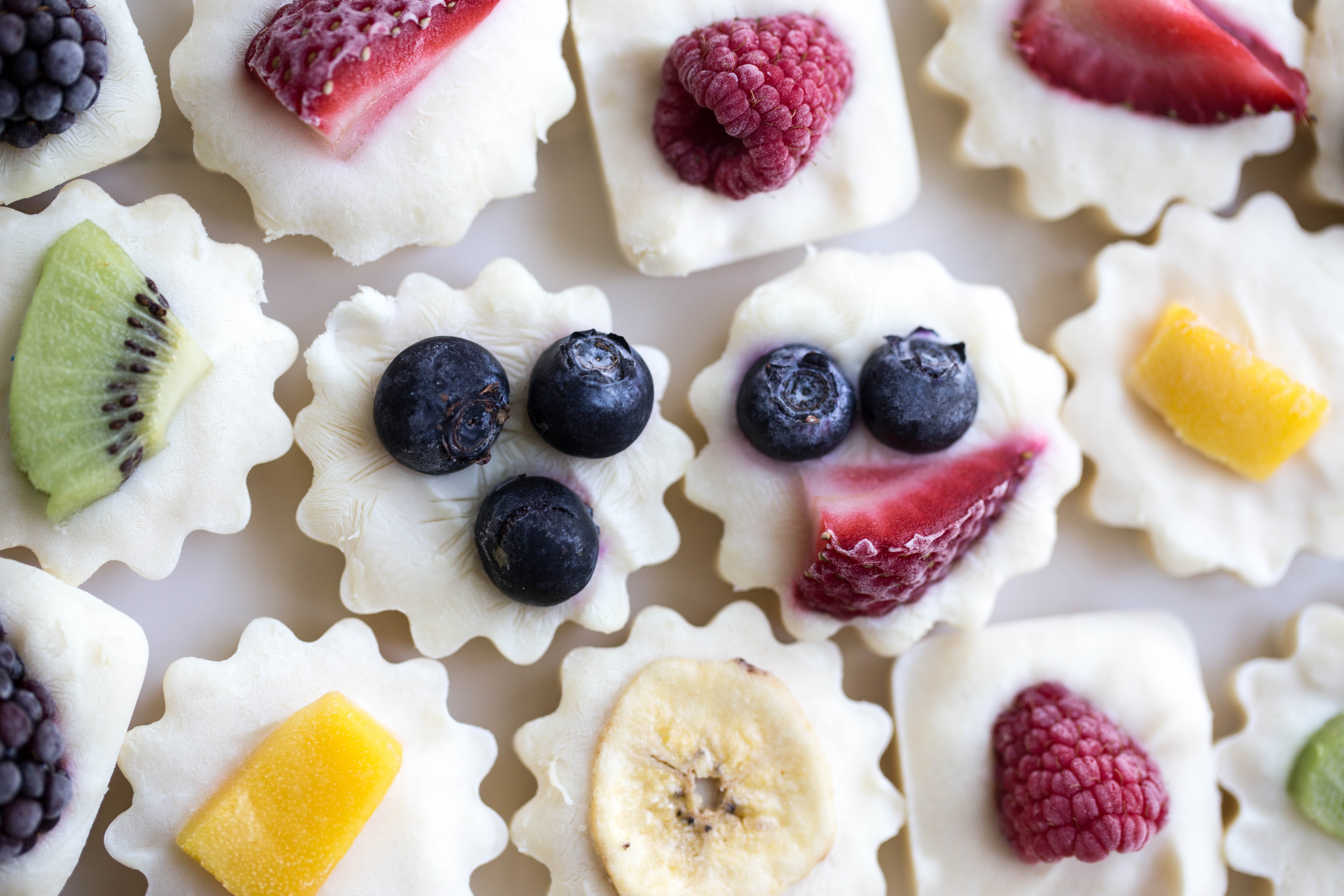 Fresh Fruit Frozen Yogurt Bites TGIF This Grandma is Fun
