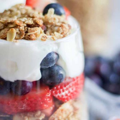 Red, White and Blue Patriotic Parfaits