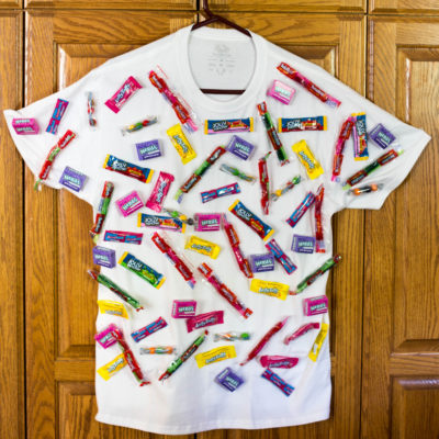 Pinata Candy Shirt Activity