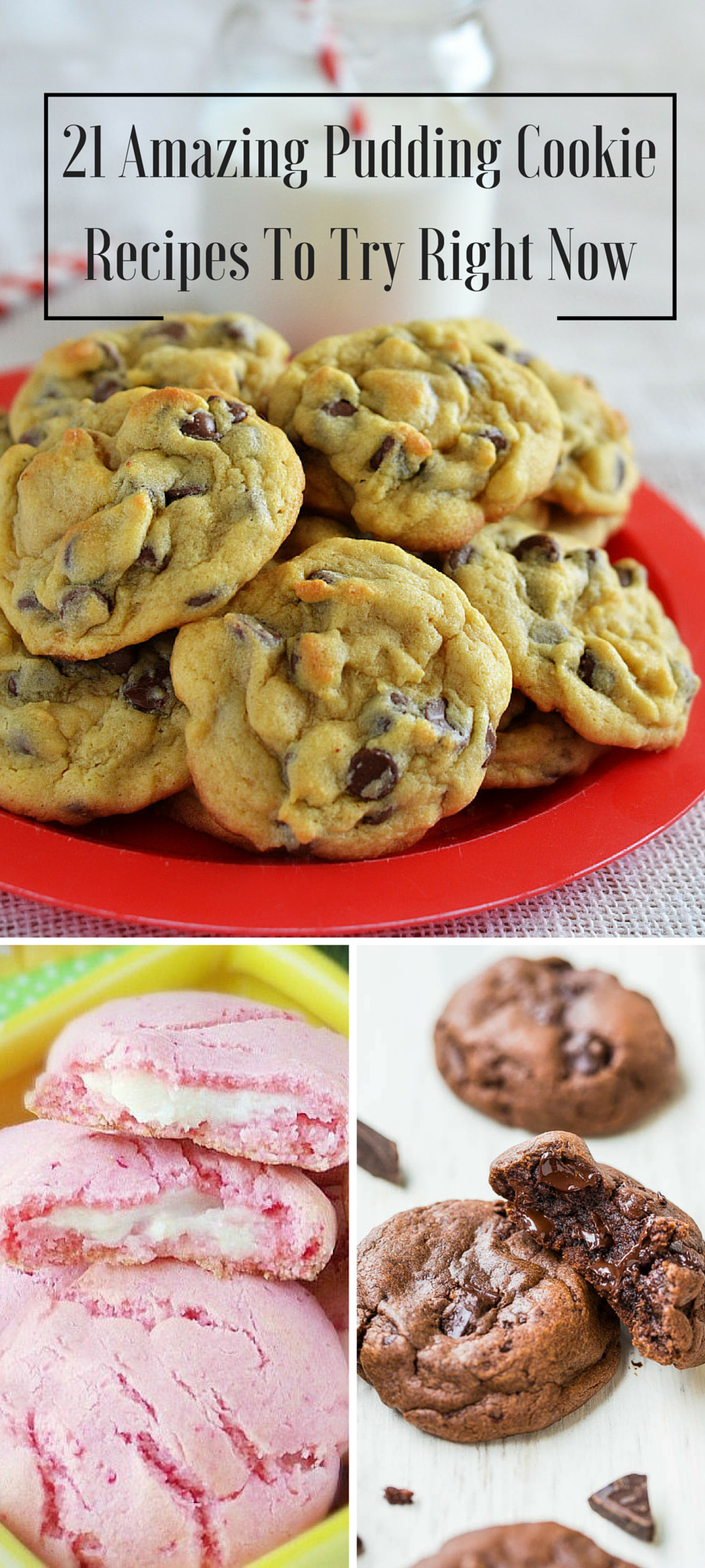 Take your cookies to the next level with 21 amazing pudding cookie recipes to try right now!
