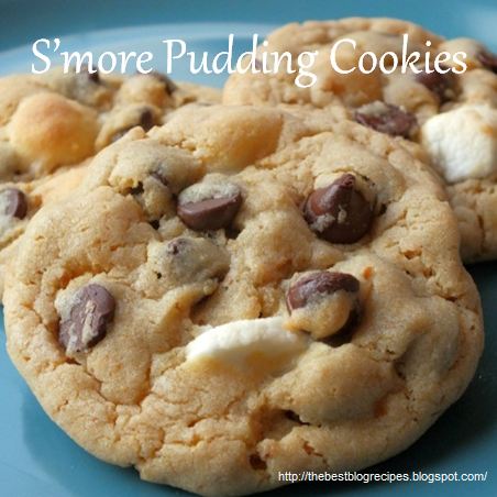 S'more Pudding Cookie from {The Best Blog Recipes}