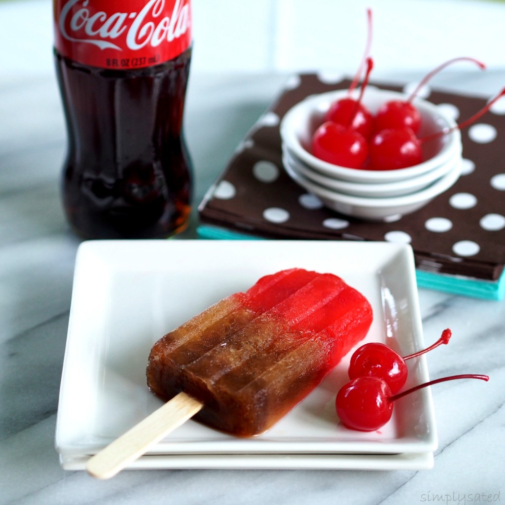 Cherry-Coke-Popsicles