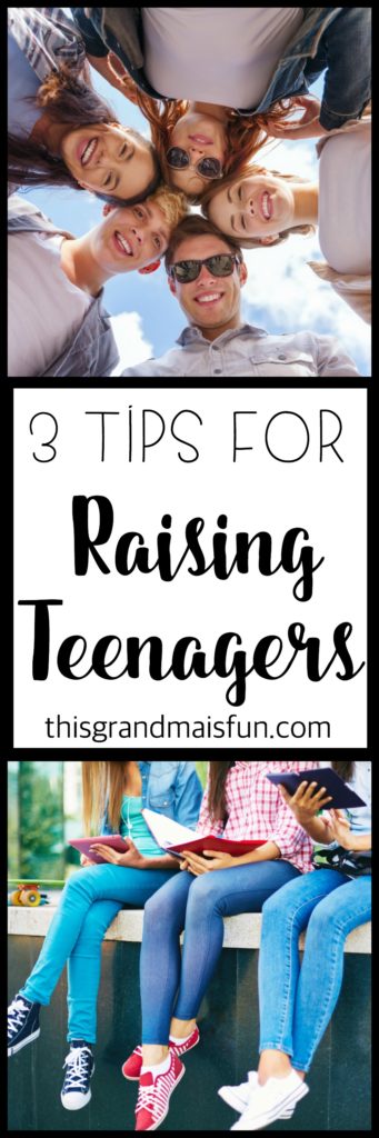 A grandma shares her three best tips for raising teenagers. Tip #3 gets her pretty steamed up. Come read what she has to say about it!