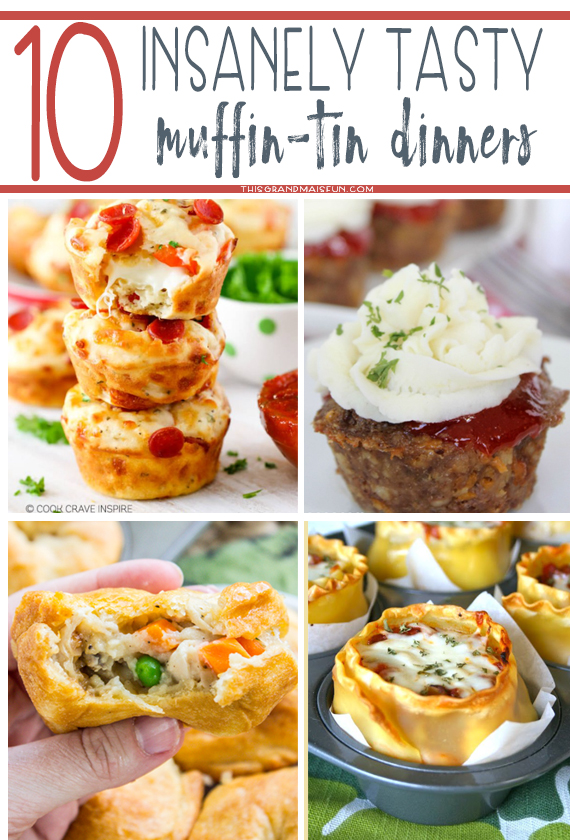 Everything tastes better when it is in a cute bite size muffin shape, am I right? Muffin-tins are magical. They help mix up the normal meal routine. So here is a list of 10 Insanely Tasty Muffin-Tin Dinners.