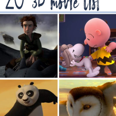 20 Best Animated 3D Movie List