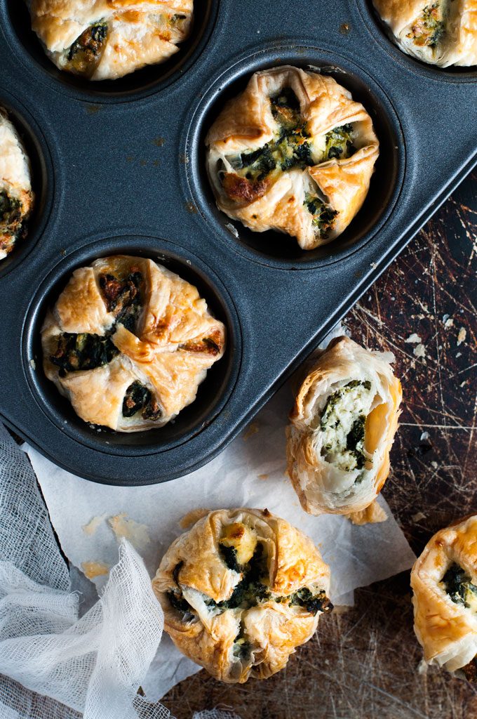 Cheese-Spinach-Puffs