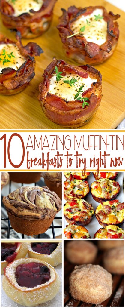 Perhaps your kids are sick of cold cereal every morning, oh wait that's me. Then it's time for these 10 Amazing Muffin-Tin Breakfasts To Try Right Now.