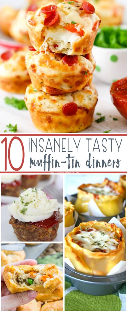 Everything tastes better when it is in a cute bite size muffin shape, am I right? Muffin-tins are magical. They help mix up the normal meal routine. So here is a list of 10 Insanely Tasty Muffin-Tin Dinners.