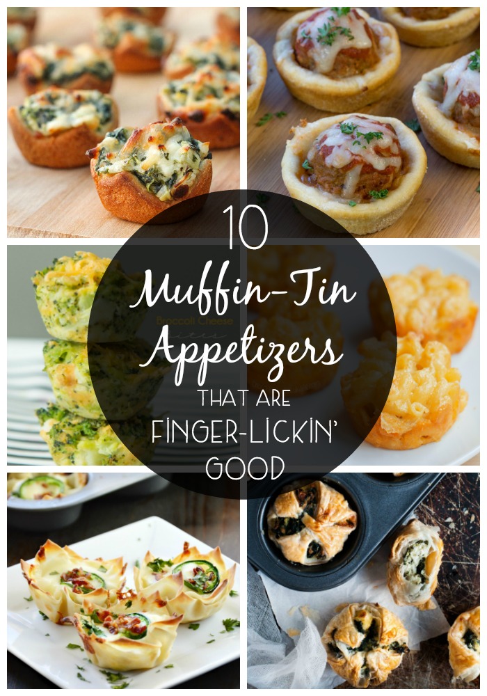 These muffin-tin appetizers are perfect to impress your family and friends at the next get together, tailgate party, or birthday bash!