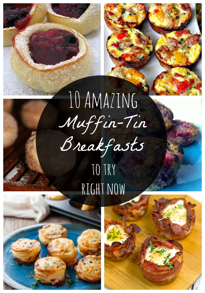 Perhaps your kids are sick of cold cereal every morning, oh wait that's me. Then it's time for these 10 Amazing Muffin-Tin Breakfasts To Try Right Now.