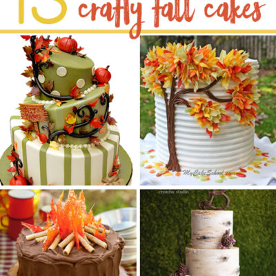 13 Crafty Fall Cakes