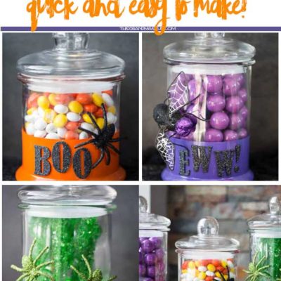 Halloween Candy Jars