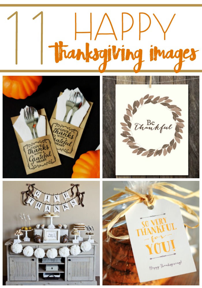 This season is the perfect time to decorate your home with one of 11 Happy Thanksgiving Images to remind you what Thanksgiving is all about! 