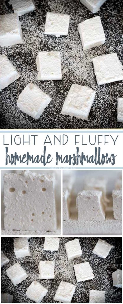 Winter is here and nothing is better than hot chocolate with marshmallows, except hot chocolate and some HOMEMADE MARSHMALLOWS! Easier make than you think, you are going to LOVE these.