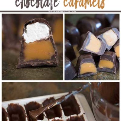 Ice Cube Tray Chocolate Caramels and a Clorox Giveaway!