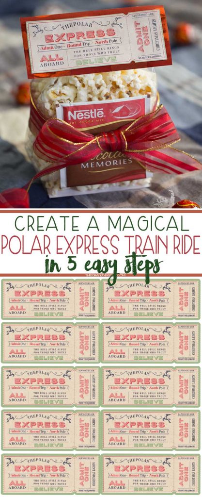 Watch the Christmas magic unfold as you plan this easy and fun Polar Express ride and Christmas lights scavenger hunt. Caution: You may have just created a tradition your grandkids will beg for every December!