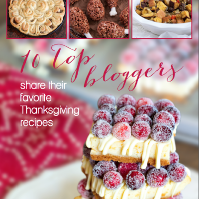 Your kitchen will create show-stopping recipes with this new e-book series: 10 Top Bloggers Share Their Favorite Recipes. The four books include Halloween, Thanksgiving, Fall, and Christmas recipes to welcome the holidays and excite your family’s bellies.