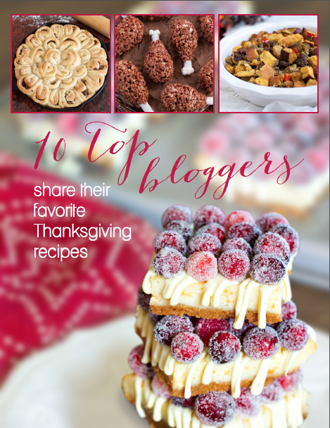 Your kitchen will create show-stopping recipes with these new holiday e-book recipe series: 10 Top Bloggers Share Their Favorite Recipes. The four books include Halloween, Thanksgiving, Fall, and Christmas recipes to welcome the holidays and excite your family’s bellies.