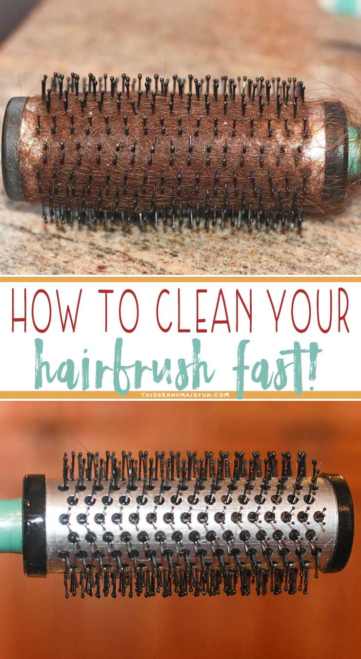 How To Clean Your Brush in Minutes! TGIF This Grandma is Fun