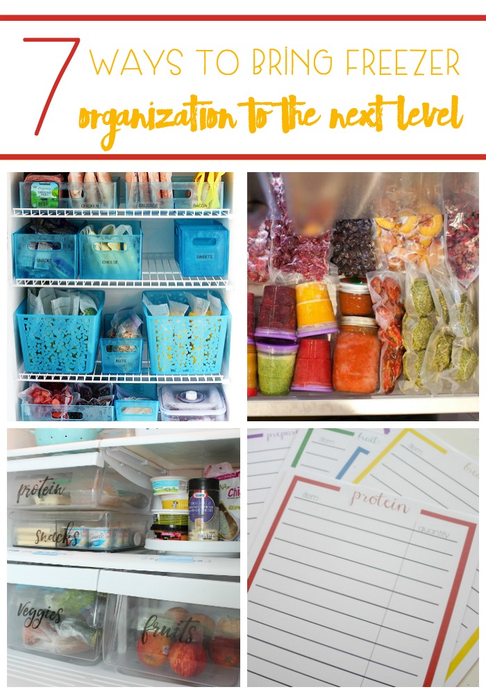 Is your freezer ever a serious mess and packed full? Use these 7 Ways To Bring Freezer Organization To The Next Level so you can actually find what you need.