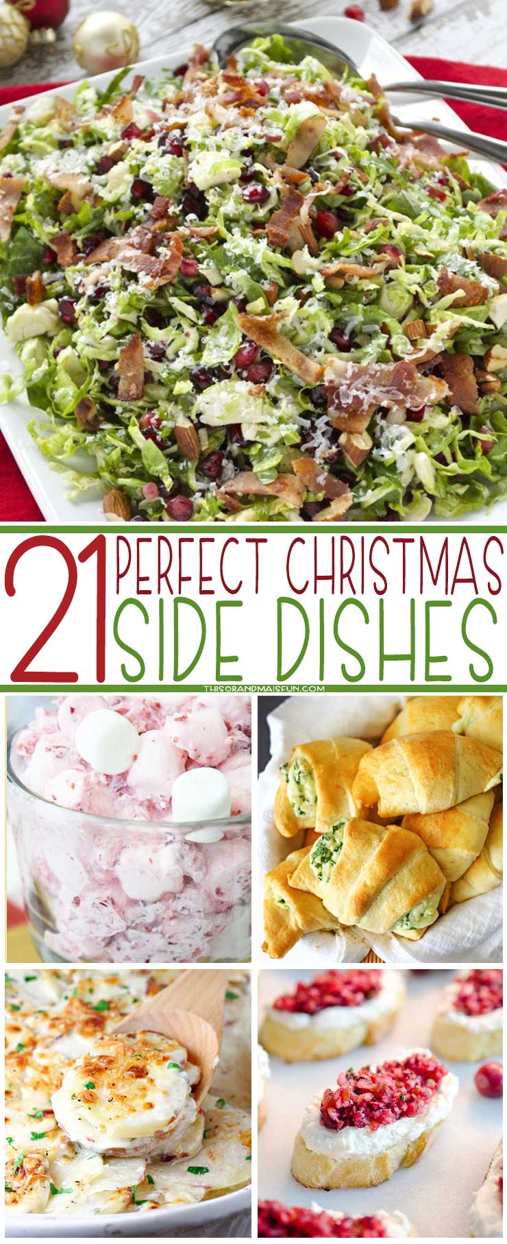 21 Perfect Christmas Side Dishes - TGIF - This Grandma is Fun