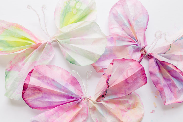 Coffee Filter Butterflies