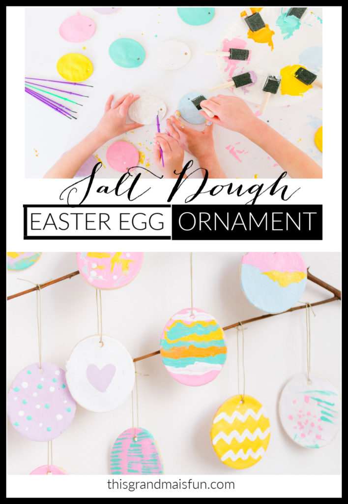 A super easy Easter craft idea for little kids that has a big WOW factor!