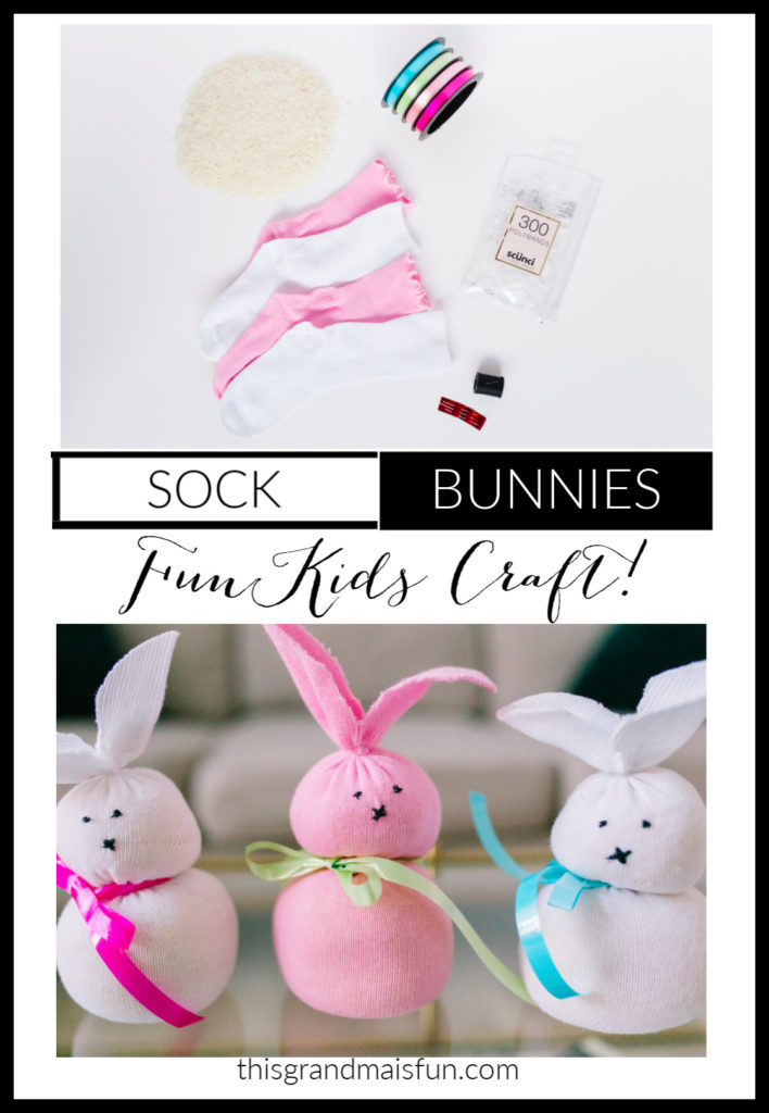 Sock Bunnies Craft