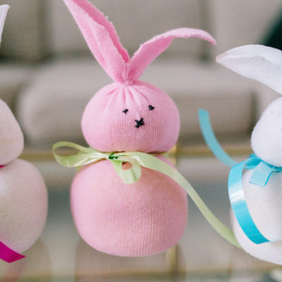 Sock Bunnies Craft