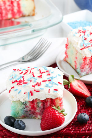 4th of July Poke Cake