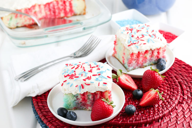 4th of July Poke Cake