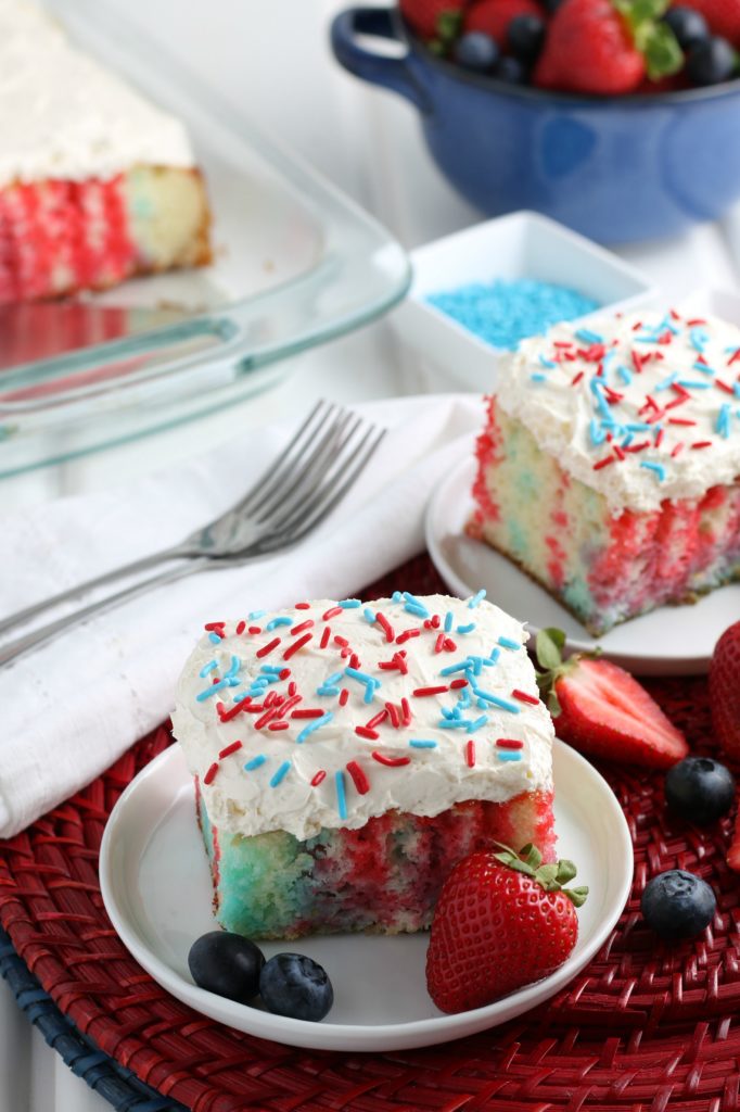 4th of July Poke Cake