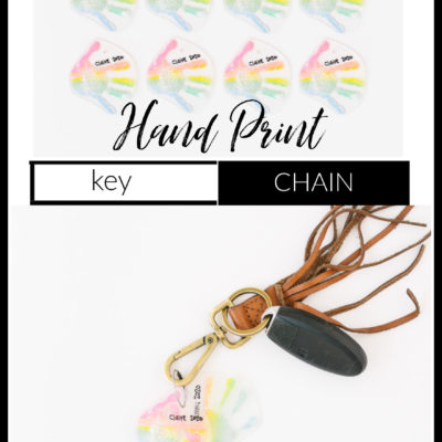 Handprint Key Chain Craft