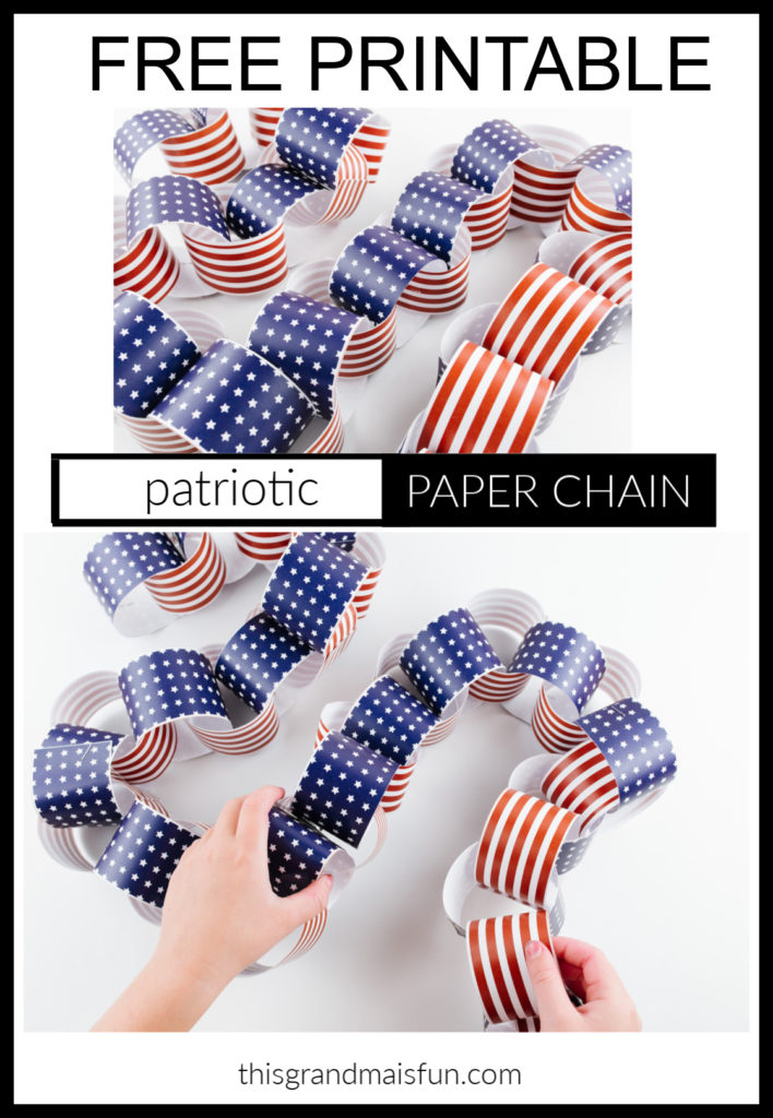 Patriotic Paper Chain