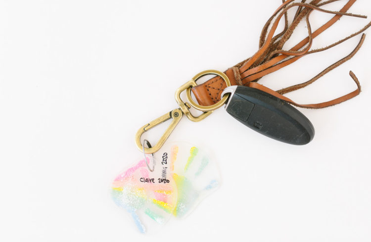 Handprint Key Chain Craft