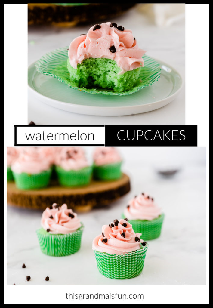 Watermelon Cupcake Recipe