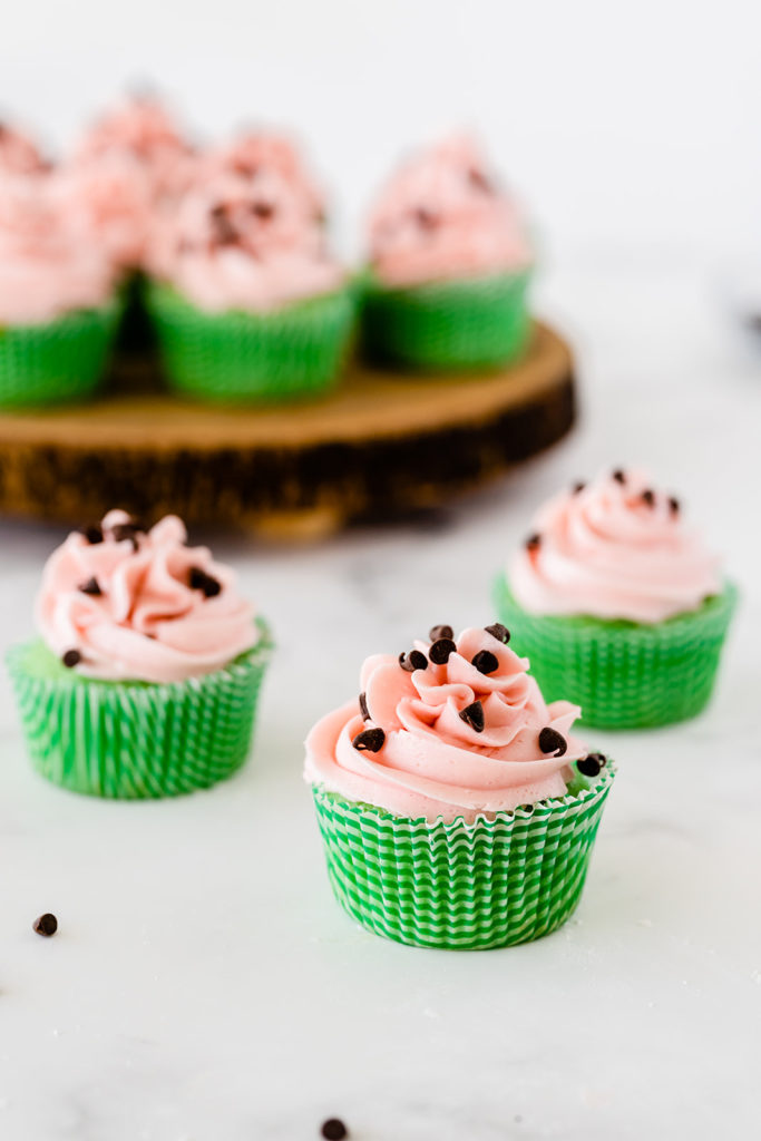 Watermelon Cupcake Recipe