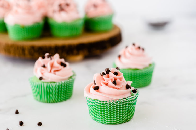 Watermelon Cupcakes