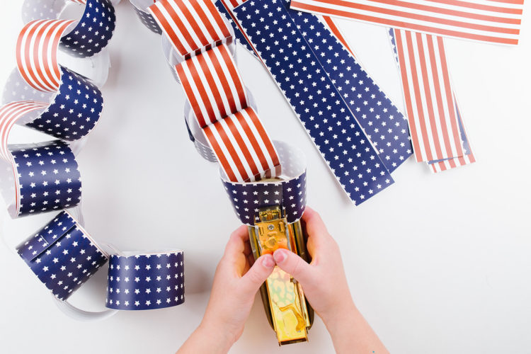 Patriotic Paper Chain