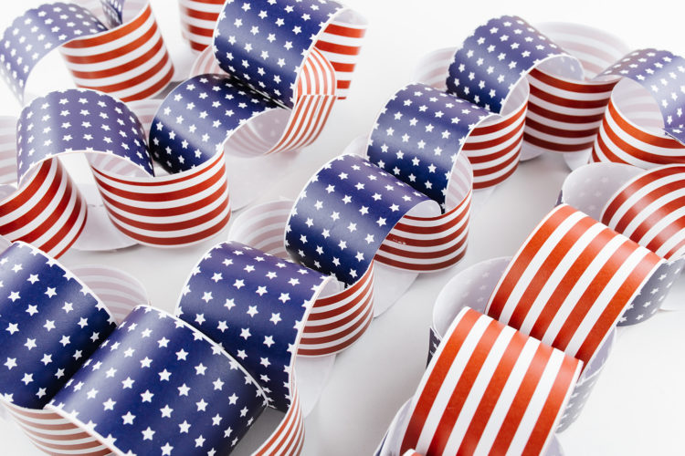 Patriotic Paper Chain