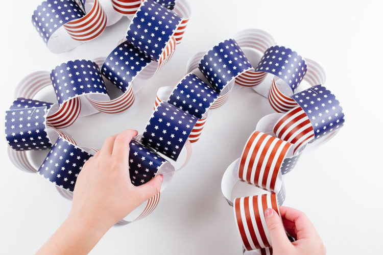 Patriotic Paper Chain