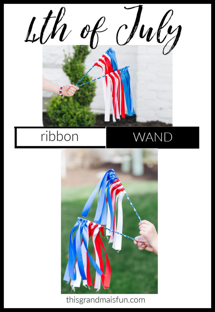 4th of July Ribbon Wand